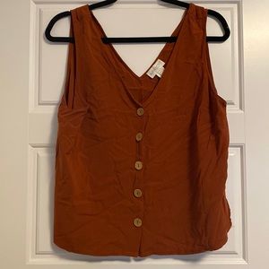 Burnt orange top
